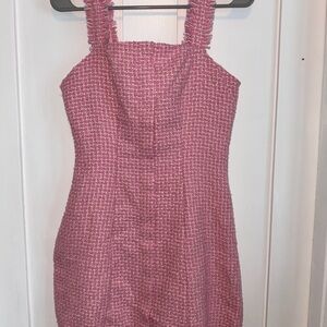 SET (2) Faux Tweed Dresses